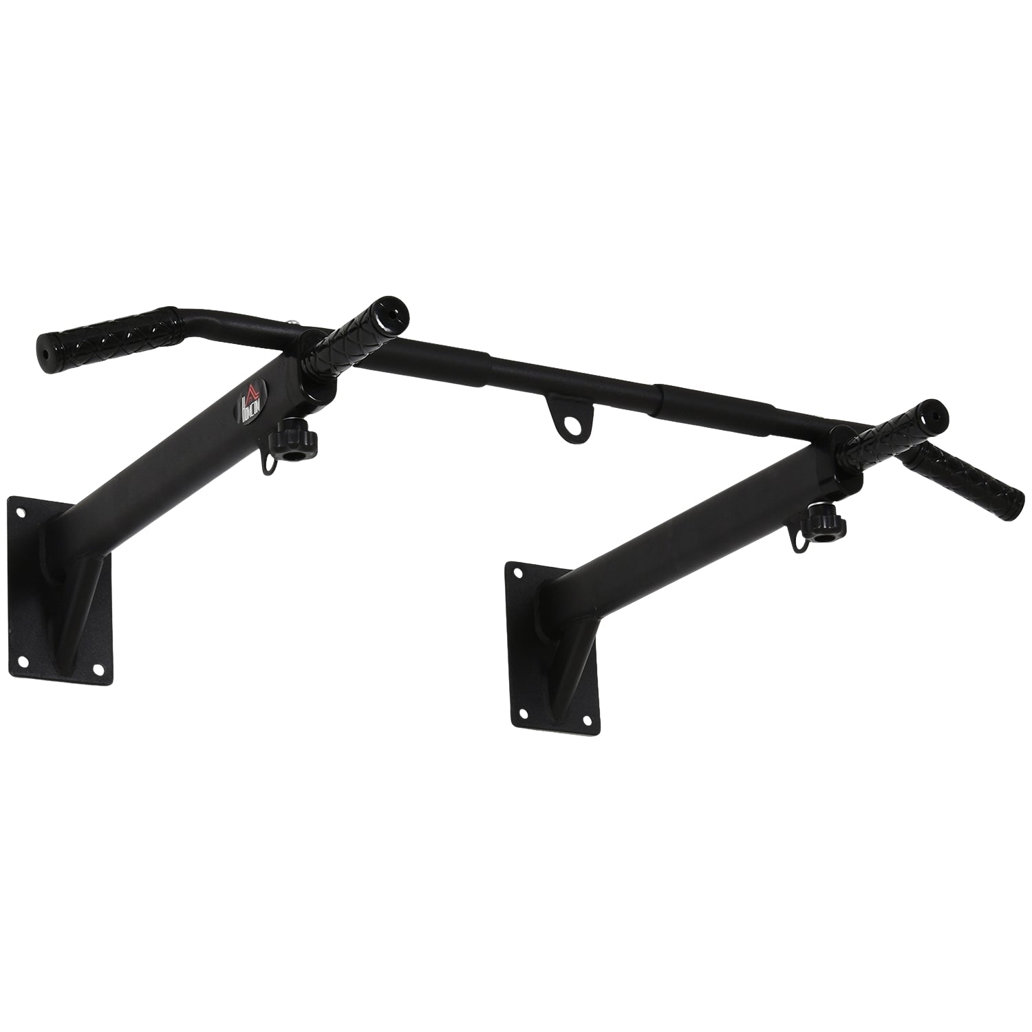 Väggmonterad Pull-Up Bar med öglor för boxningssäck, stål