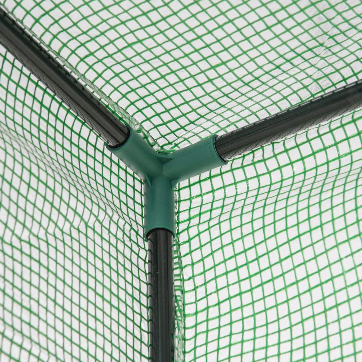 Serre pour plantes avec porte enroulable, 100x50x150 cm