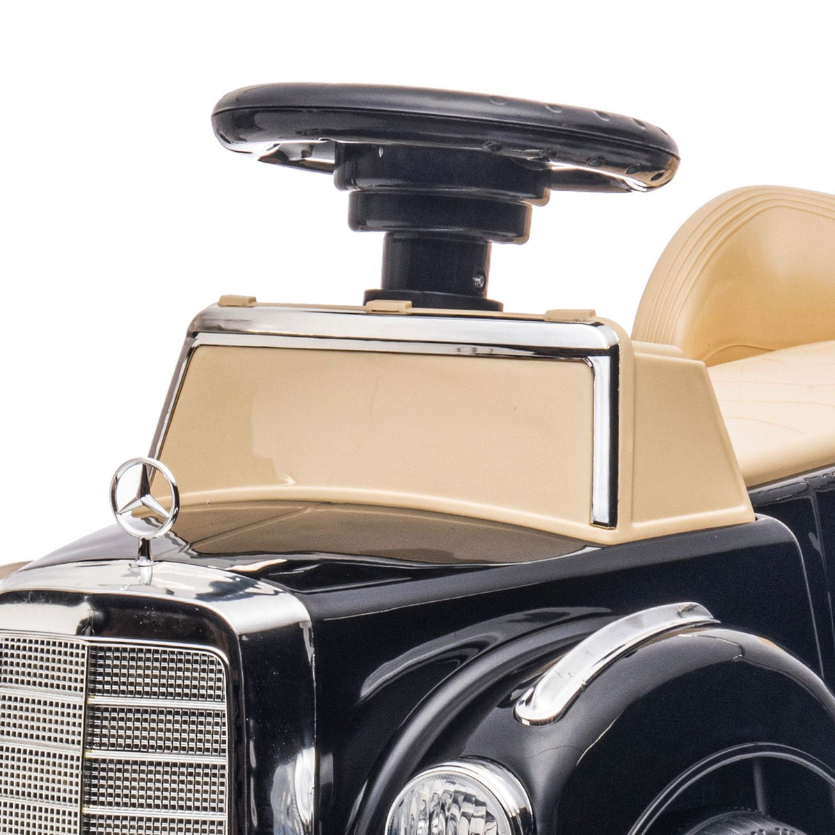 Voiture porteur avec rangement, protection anti-basculement, âge 18-48 mois, noir