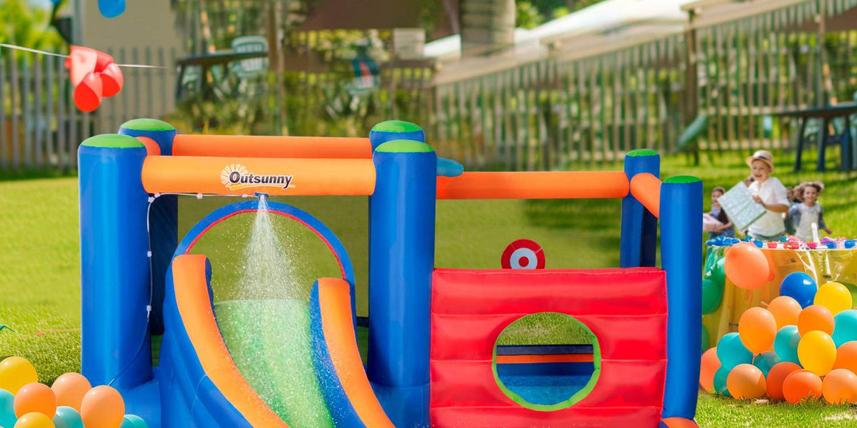 Trampolines, châteaux gonflables & piscines pour enfants