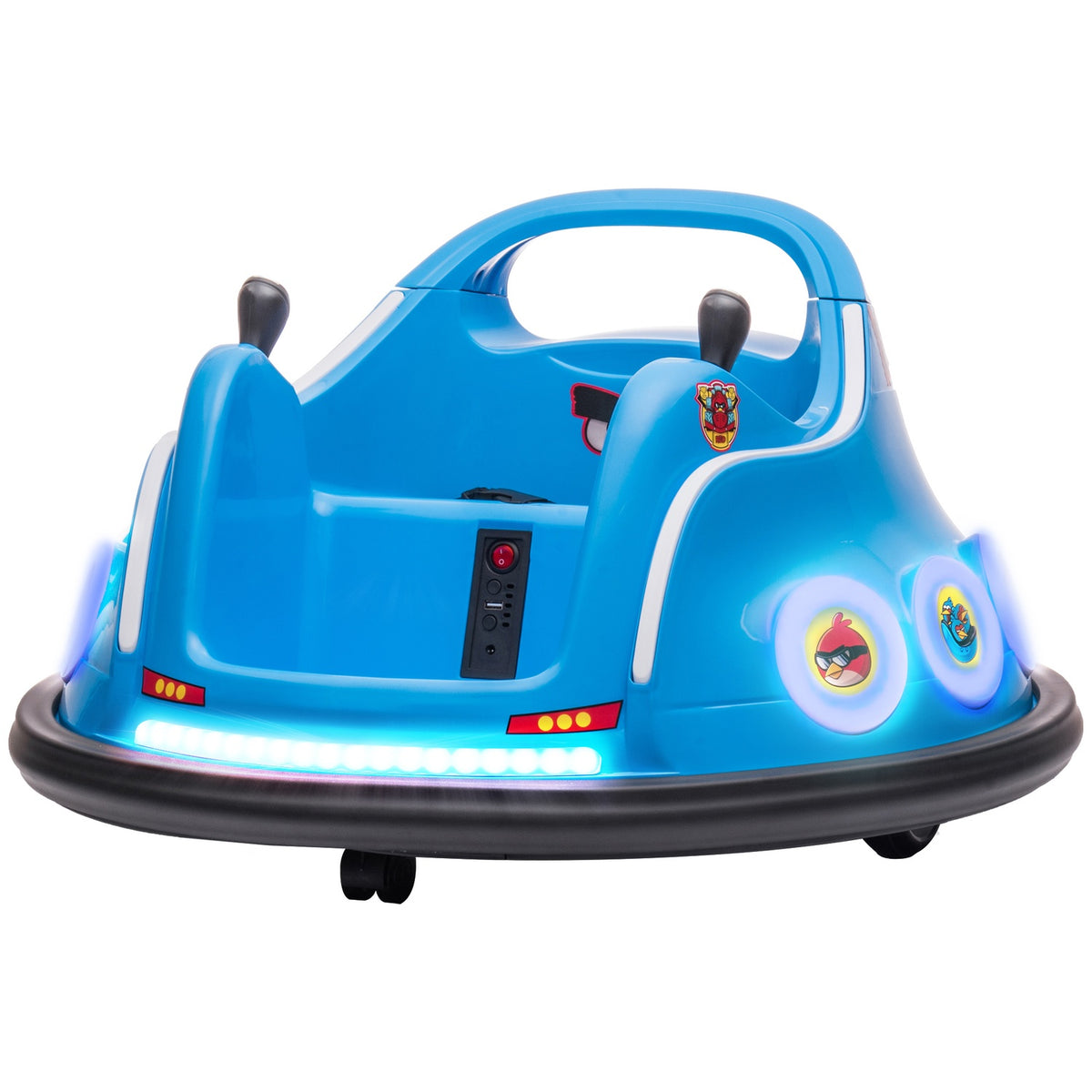 Autoscontro elettrico 12V per bambini, telecomando, rotazione 360°