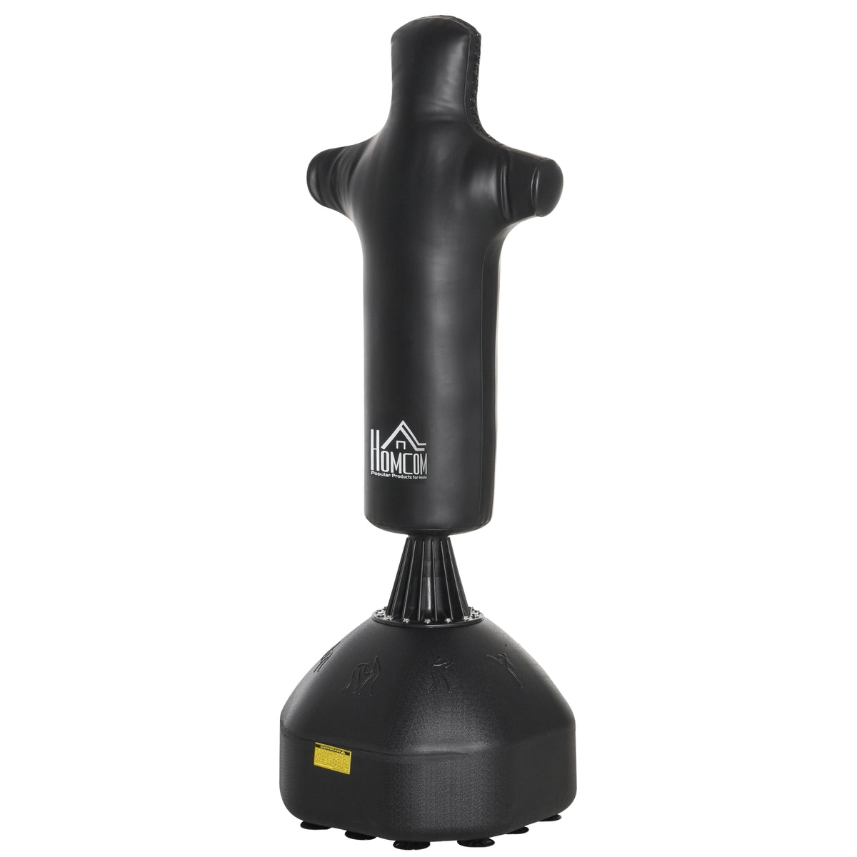 Sacco da boxe autoportante heavy duty 180 cm – nero