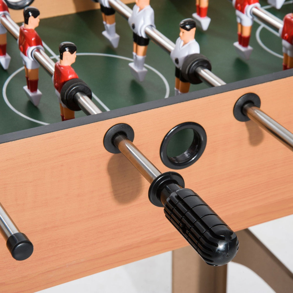Table de jeu 4-en-1 : football, hockey, tennis, billard