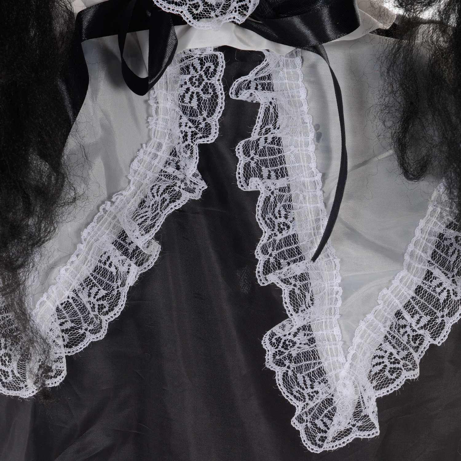 Animerad Halloween-dekoration – Black Lolita Girl, ljudaktiverad