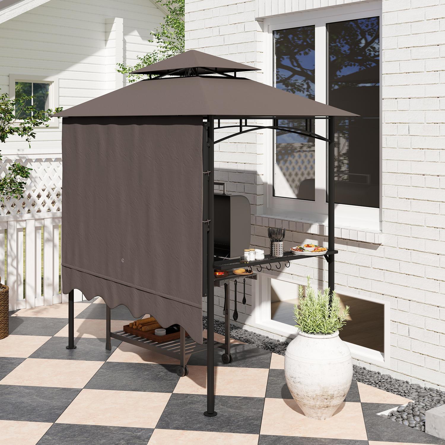 BBQ Pavilion, vattenavvisande och flamskyddande, 242x149x248 cm