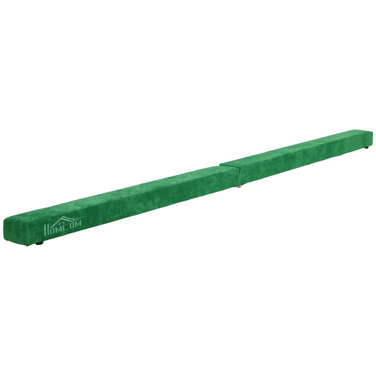 Poutre d'équilibre 210 cm, pliante & stable, verte, intérieur/extérieur