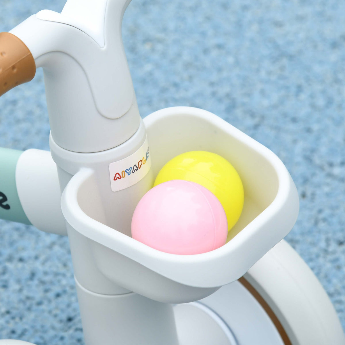 Laufrad für Kinder, grün/weiss, TPU-Räder, 1 Jahr+