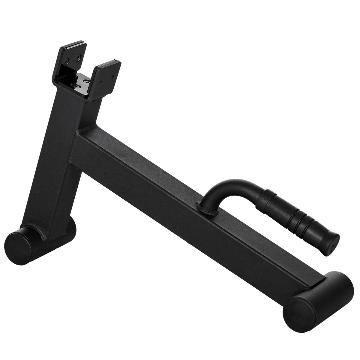 Barbell Jack Deadlift Jack med halkfritt grepp marklyft skivstångsjack 50 x 12 x 33 cm svart
