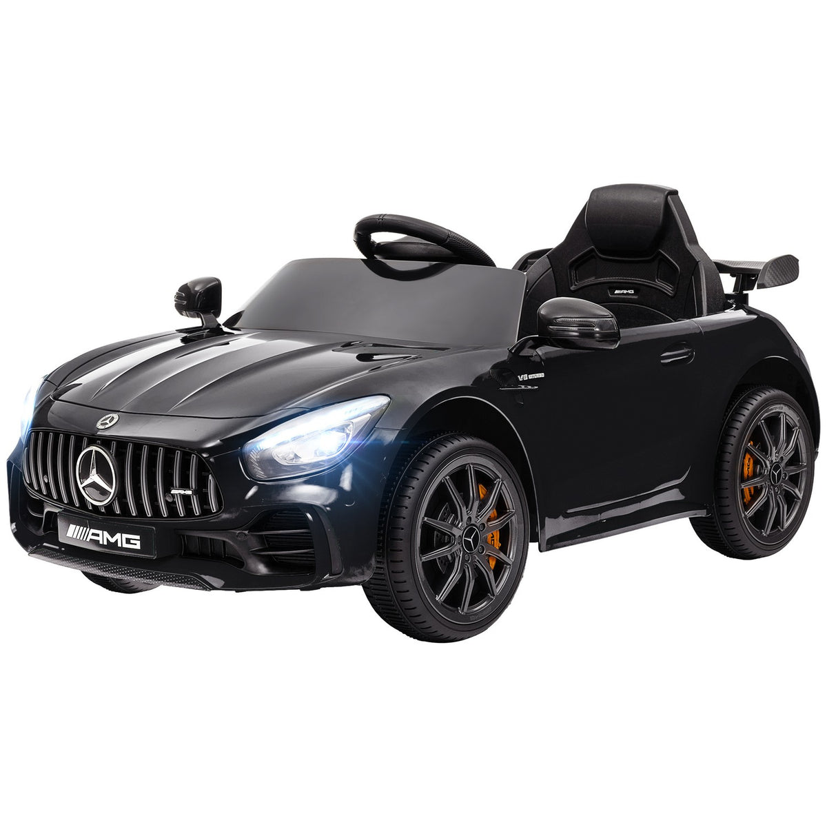 Voiture électrique enfant, 12V, télécommande, lumières, 3-5 km/h