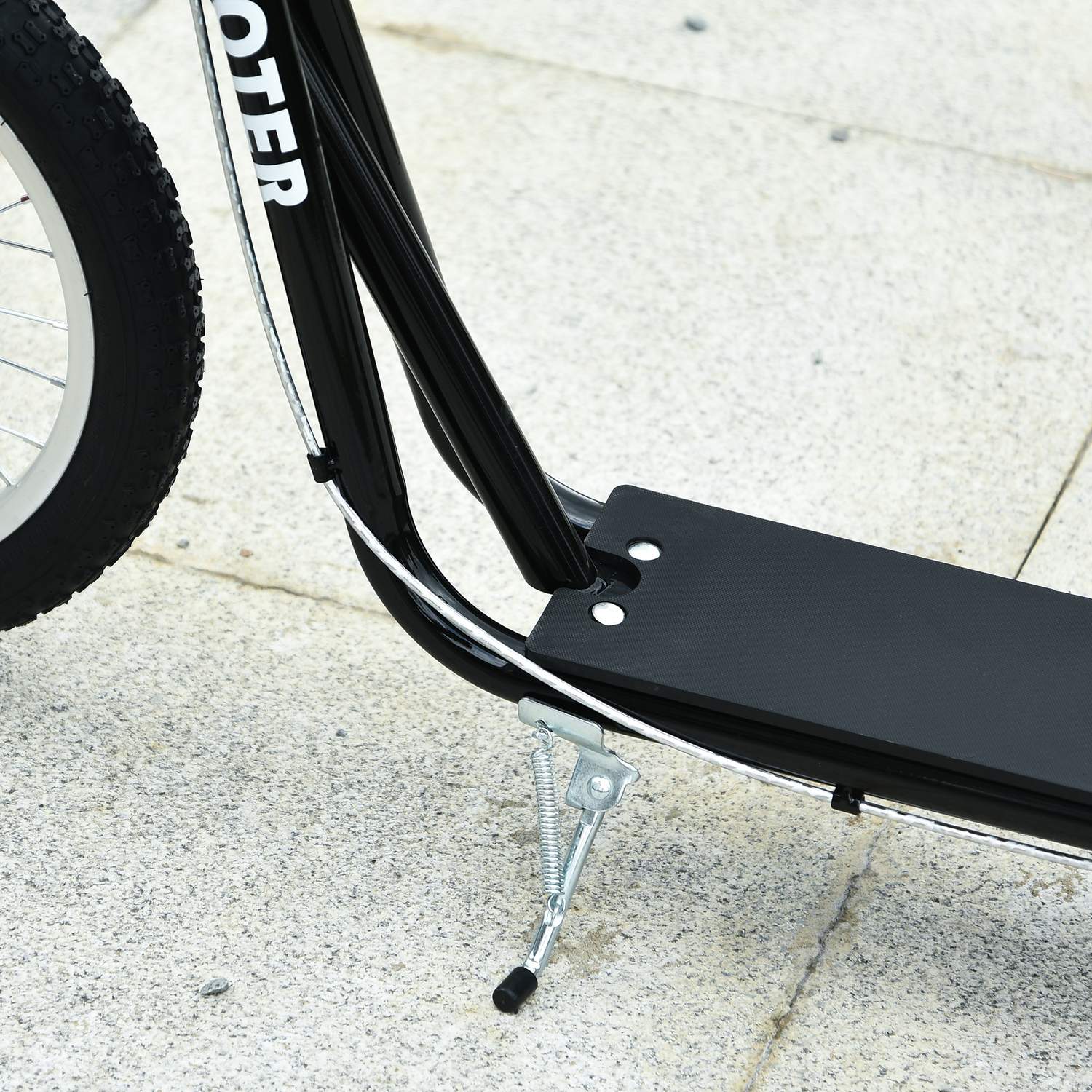 Barnsparkcykel, luftdäck, handbroms, blå