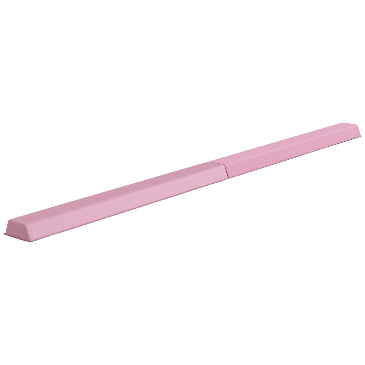 Poutre de gymnastique portable antidérapante rose 236 cm pour enfant