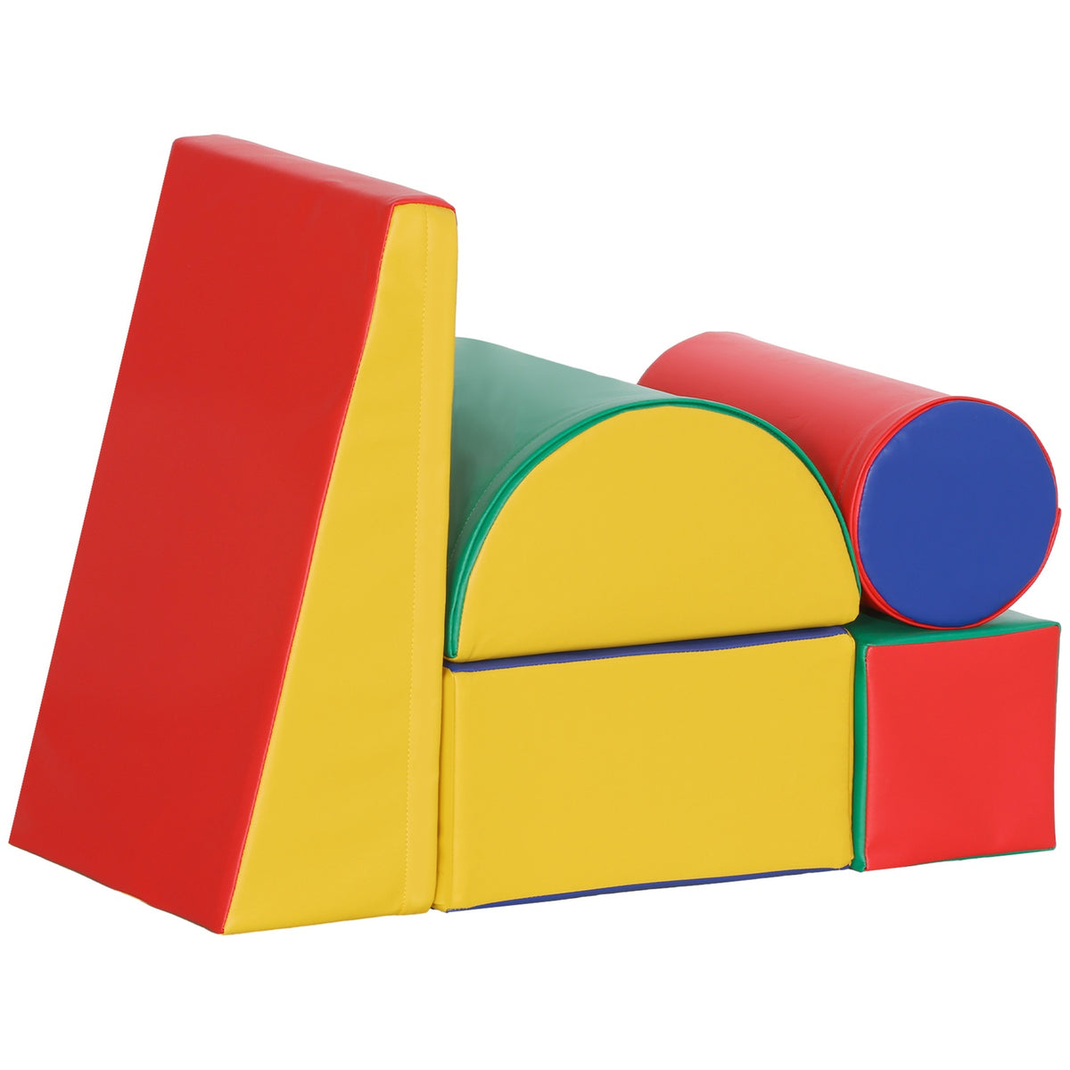 Blocs de construction en mousse pour enfant, doux et sûrs, similicuir