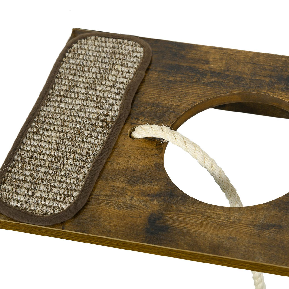 Cat Wandkletterset, 8-teiliges Möbel mit Sisal Scratcher