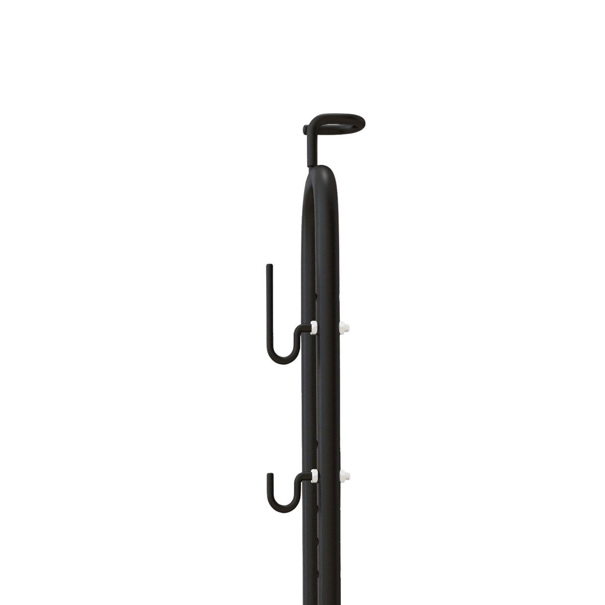 Support à vélo en métal – vertical et horizontal, résistant aux intempéries, 45x44x118cm