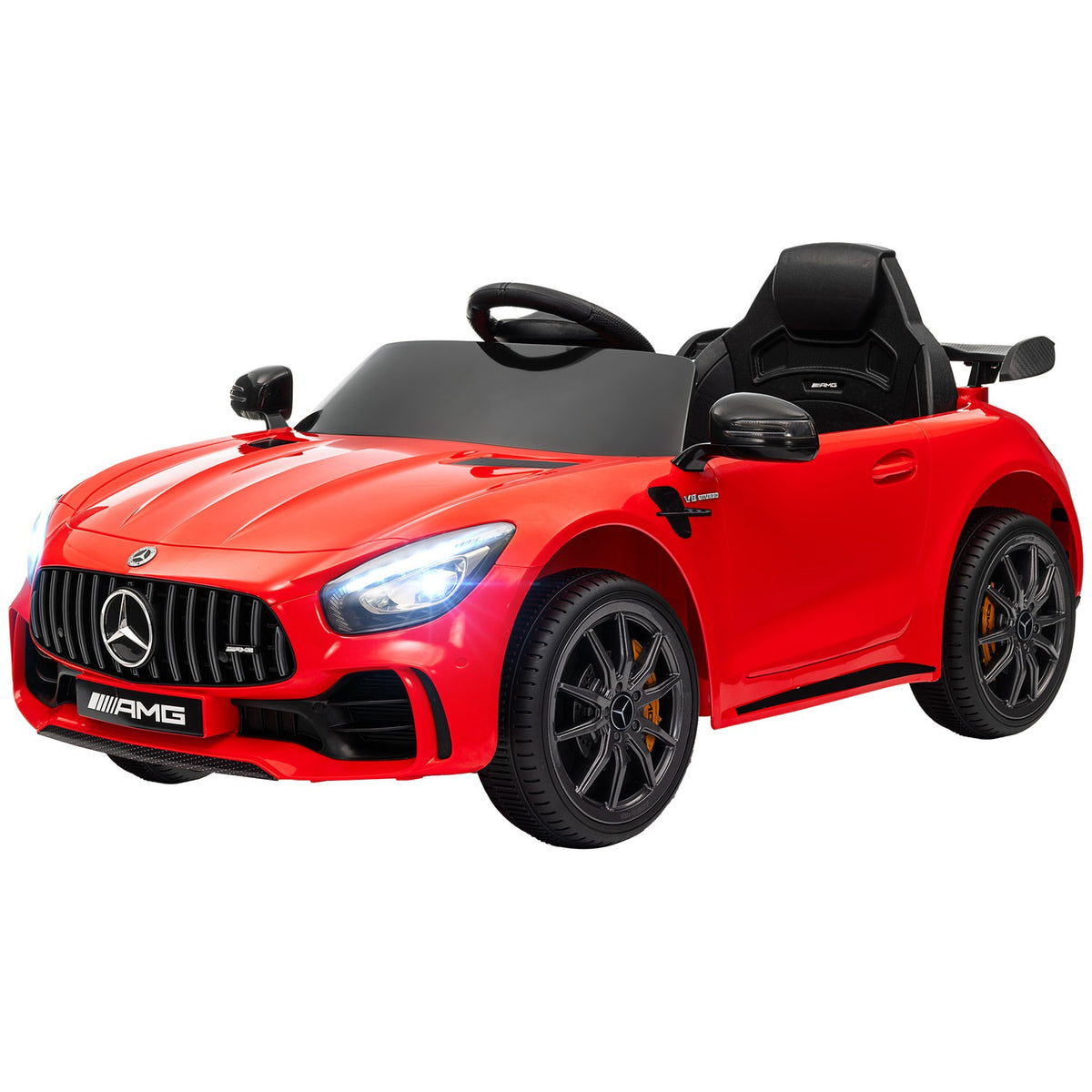 Voiture électrique pour enfant 12V avec télécommande, USB, lampes