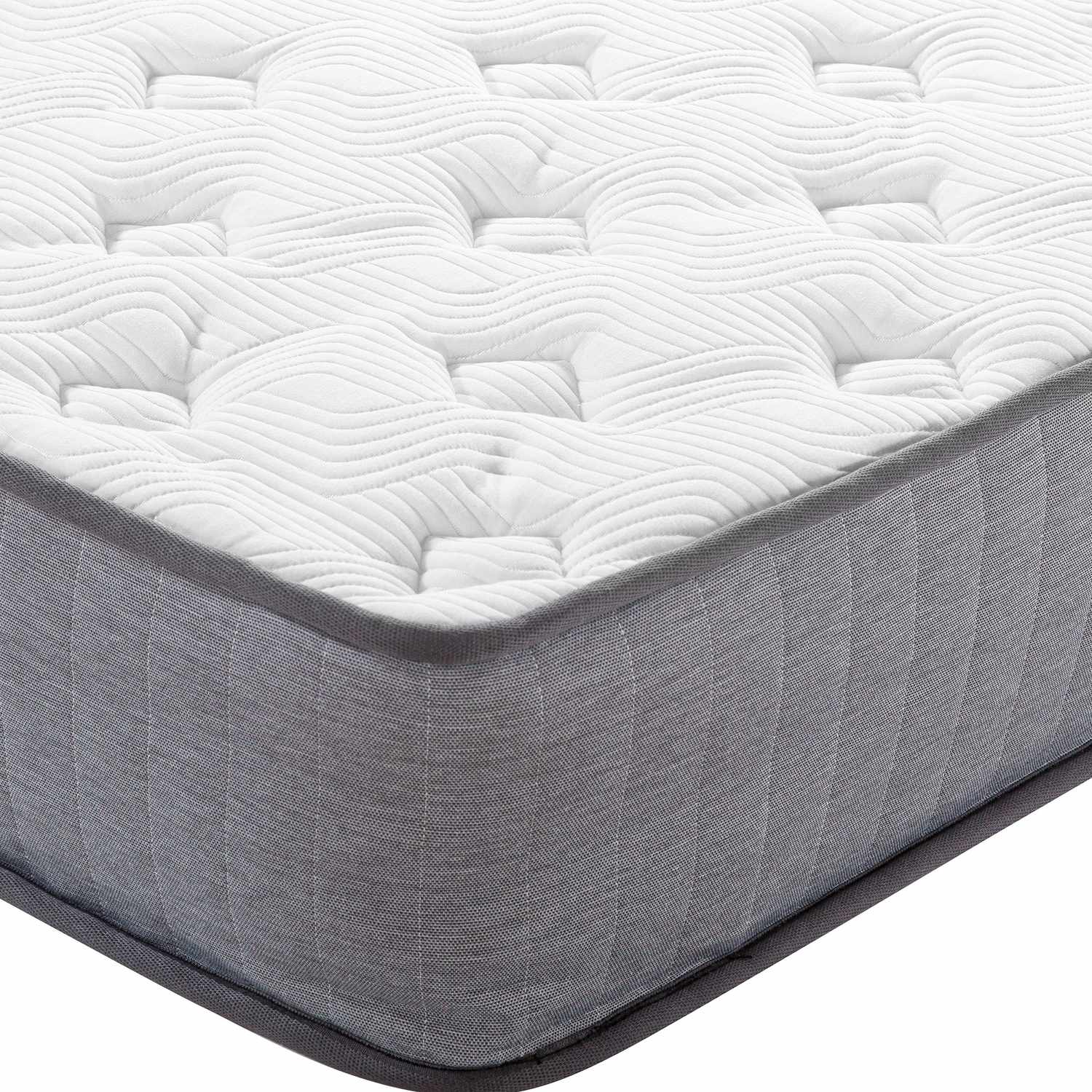 Ergonomisk 7-zonsmadrass 90x200 cm, tvättbart överdrag