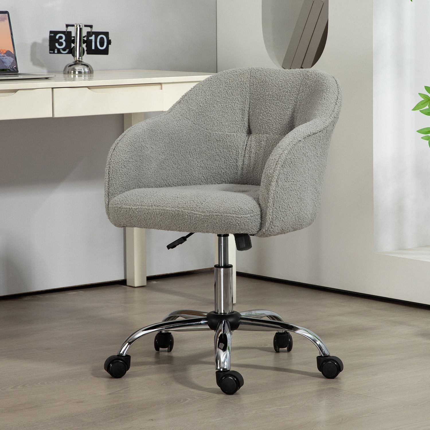 Ergonomisk kontorsstol, Teddy Fleece, Justerbar höjd