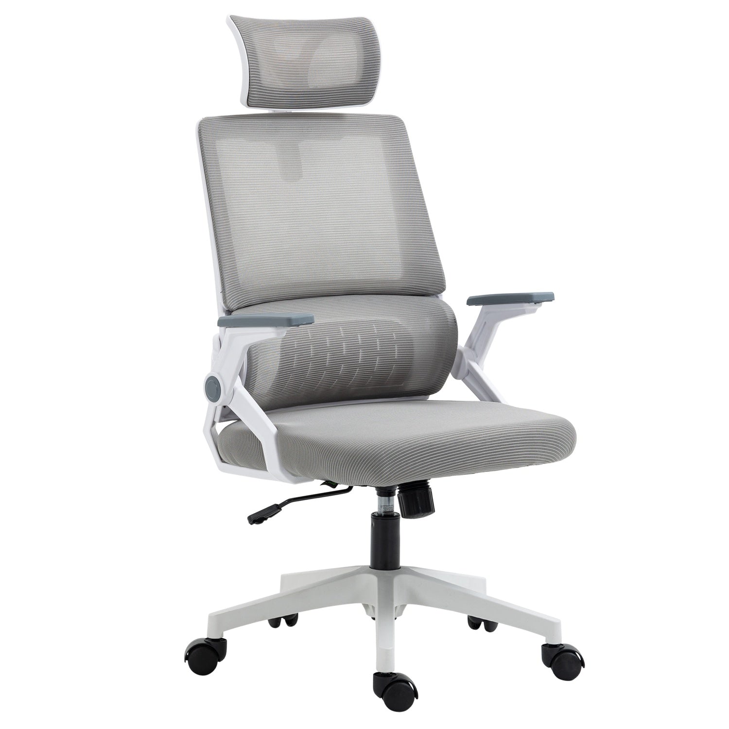 Ergonomisk kontorsstol med justerbart svankstöd