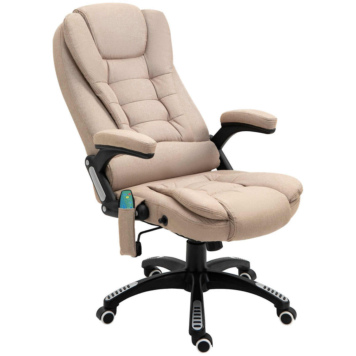 Chaise de bureau ergonomique avec massage, chauffage et repos