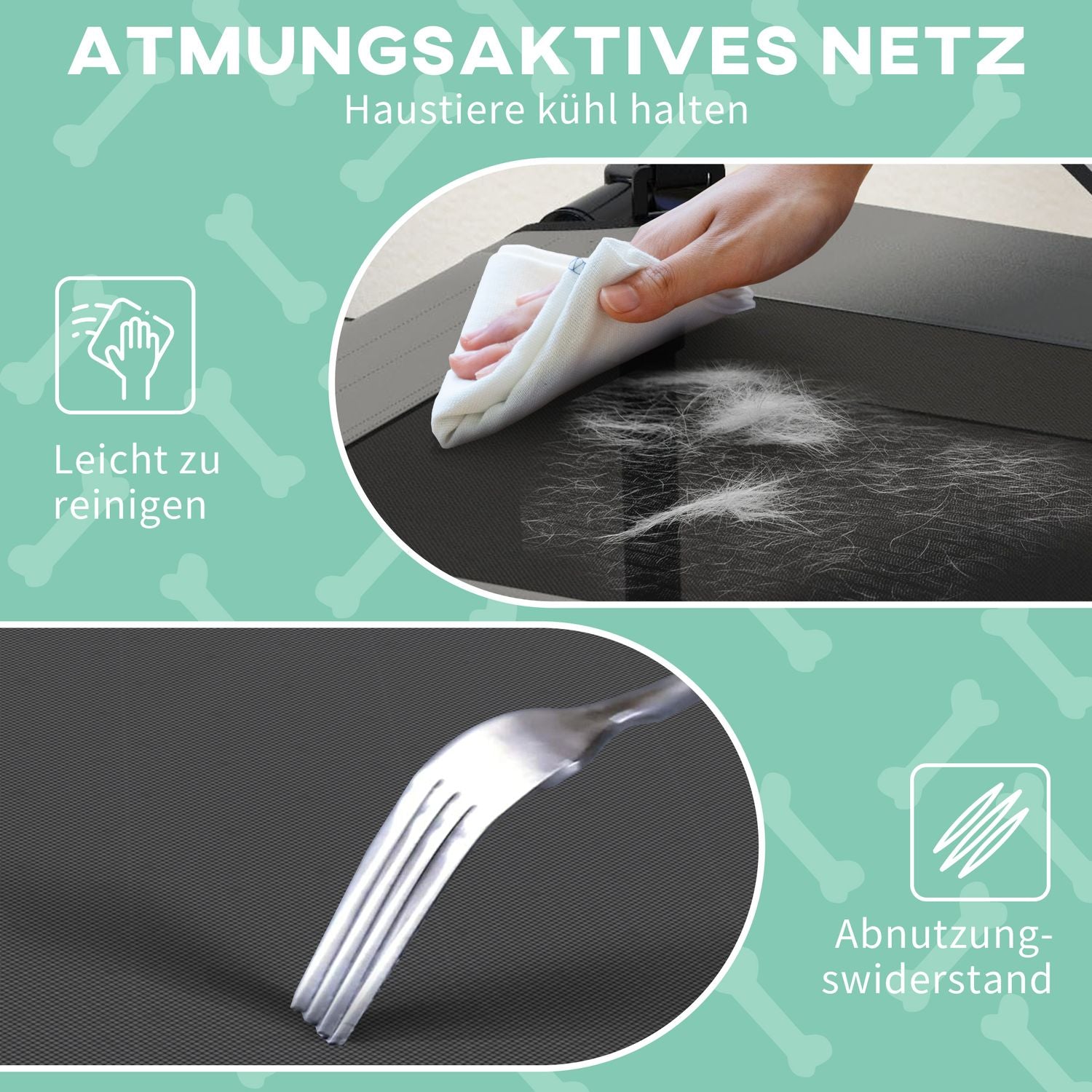 Förhöjd hundsäng utomhus med kapell, liten, andas