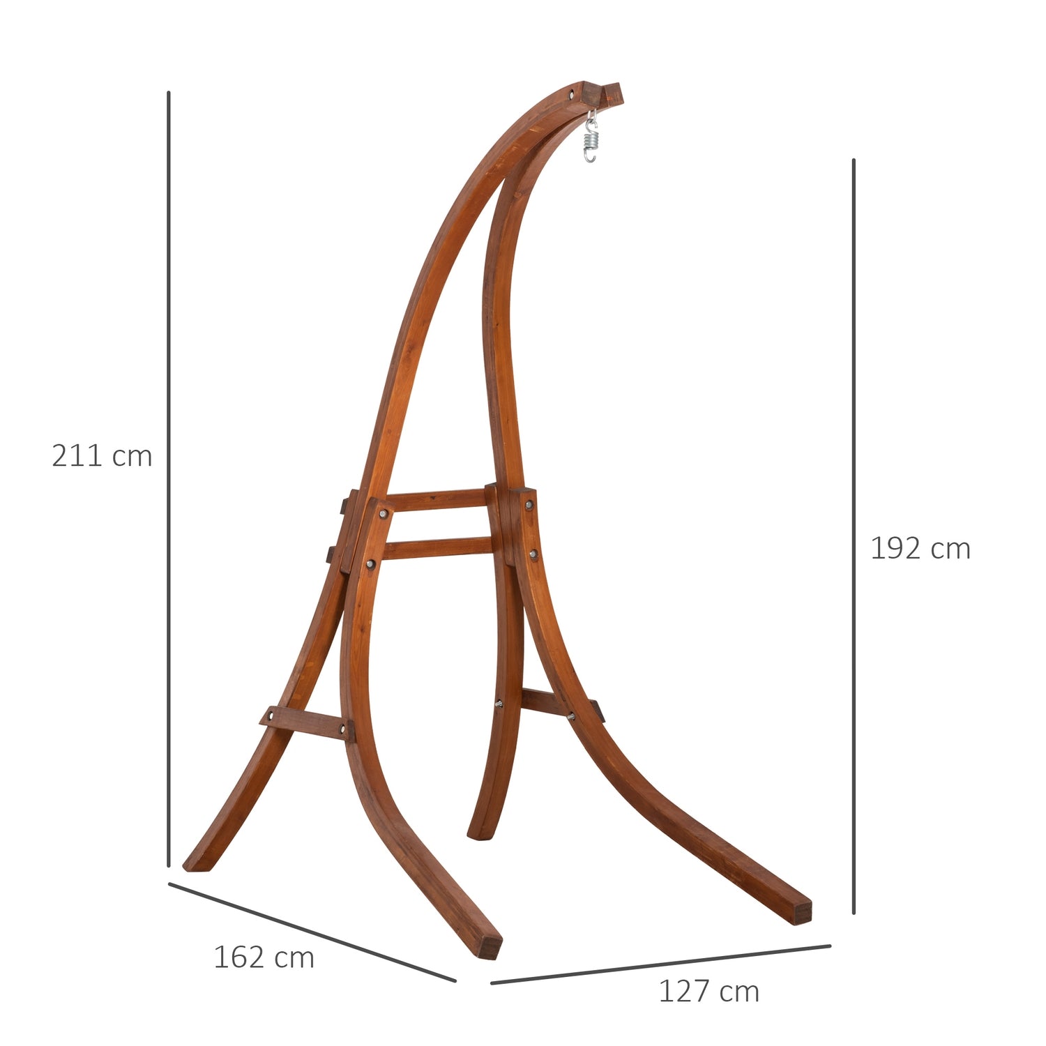Fristående natursten, 127x162x211 cm, 120 kg