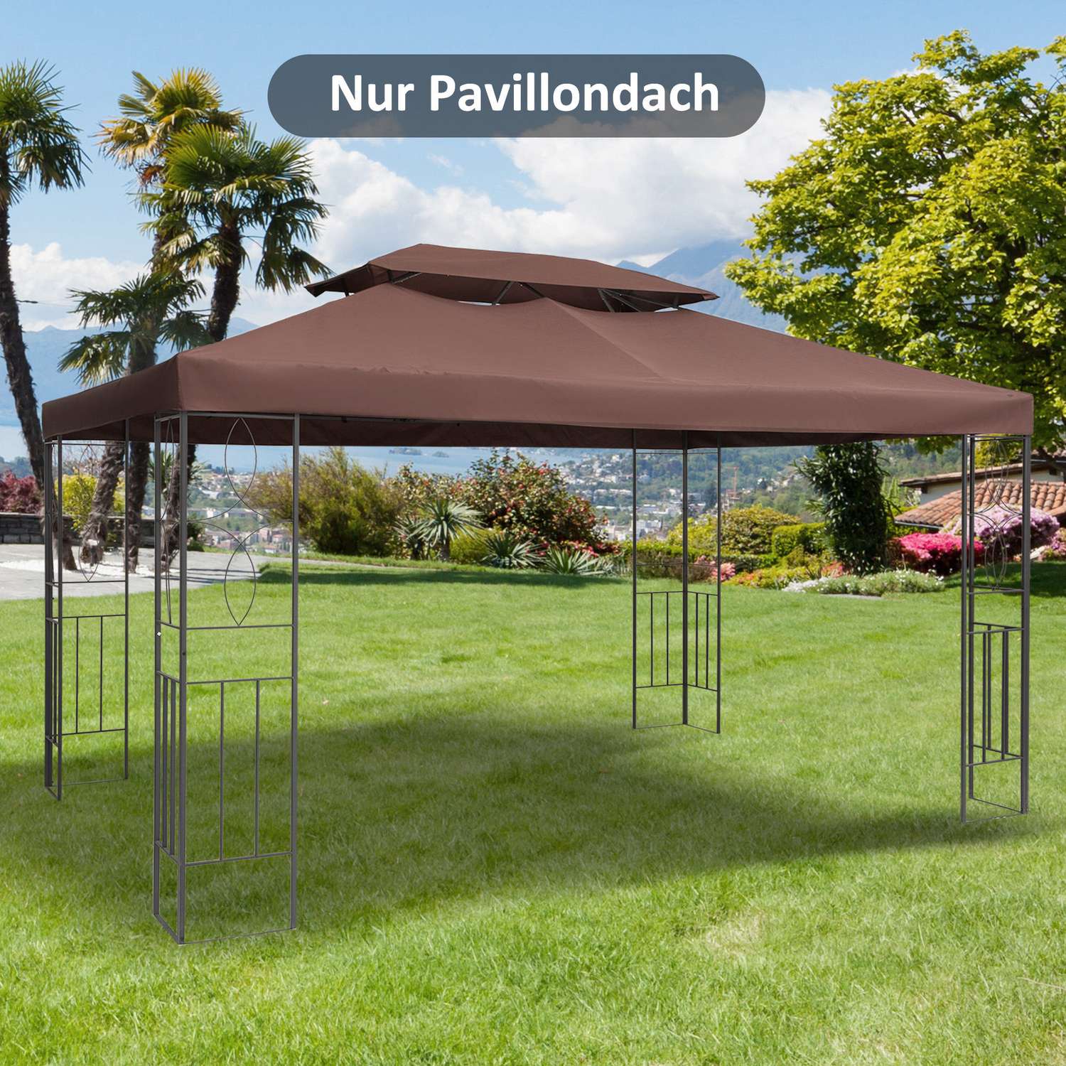 Gazebo Takbyte 3x4M Vattenavvisande polyester