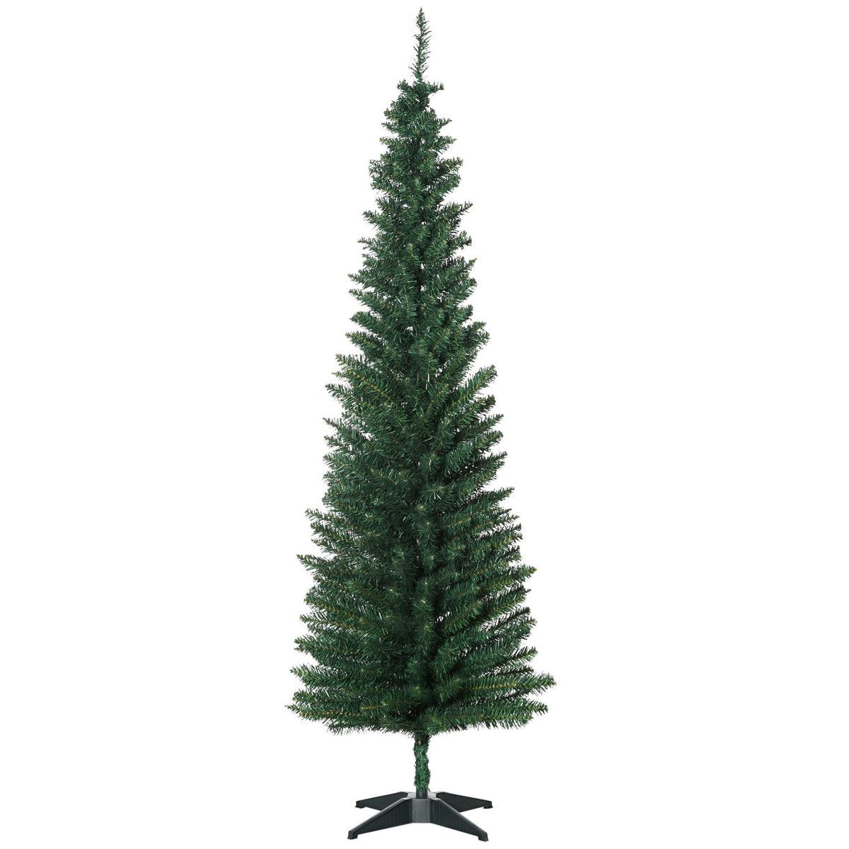 Sapin de Noël vert avec 390 pointes et support robuste