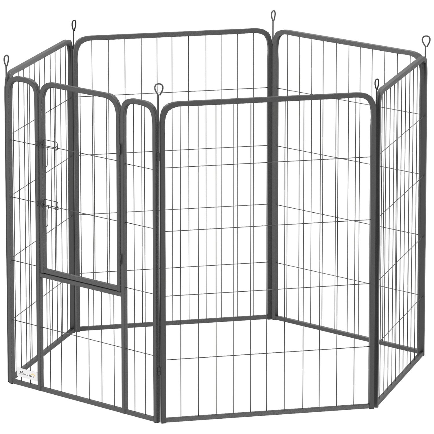 Hexagonal valplekhage – hopfällbar, 100 cm hög, utomhusbruk