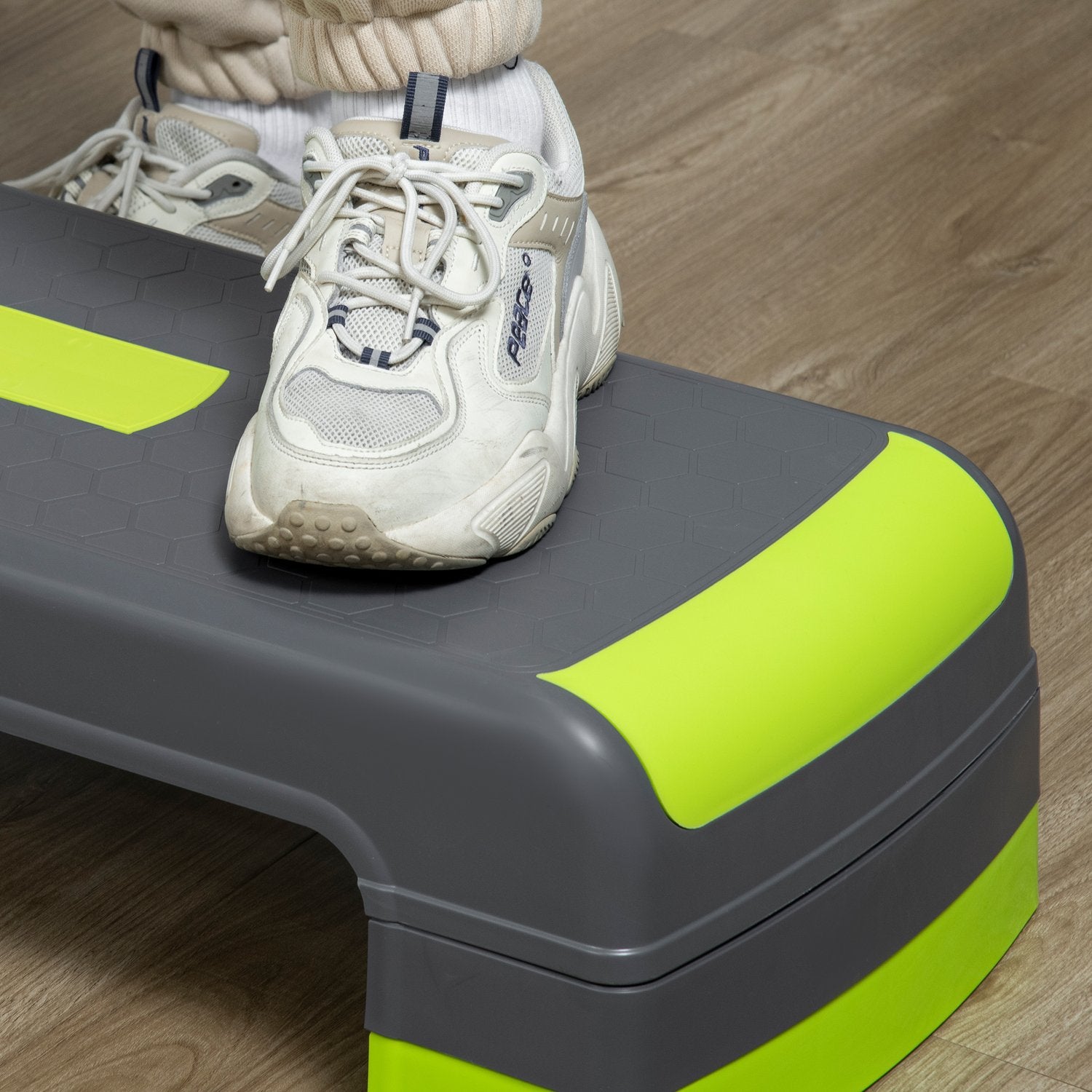 Höjdjusterbar Aerobic Stepper för effektiv träning