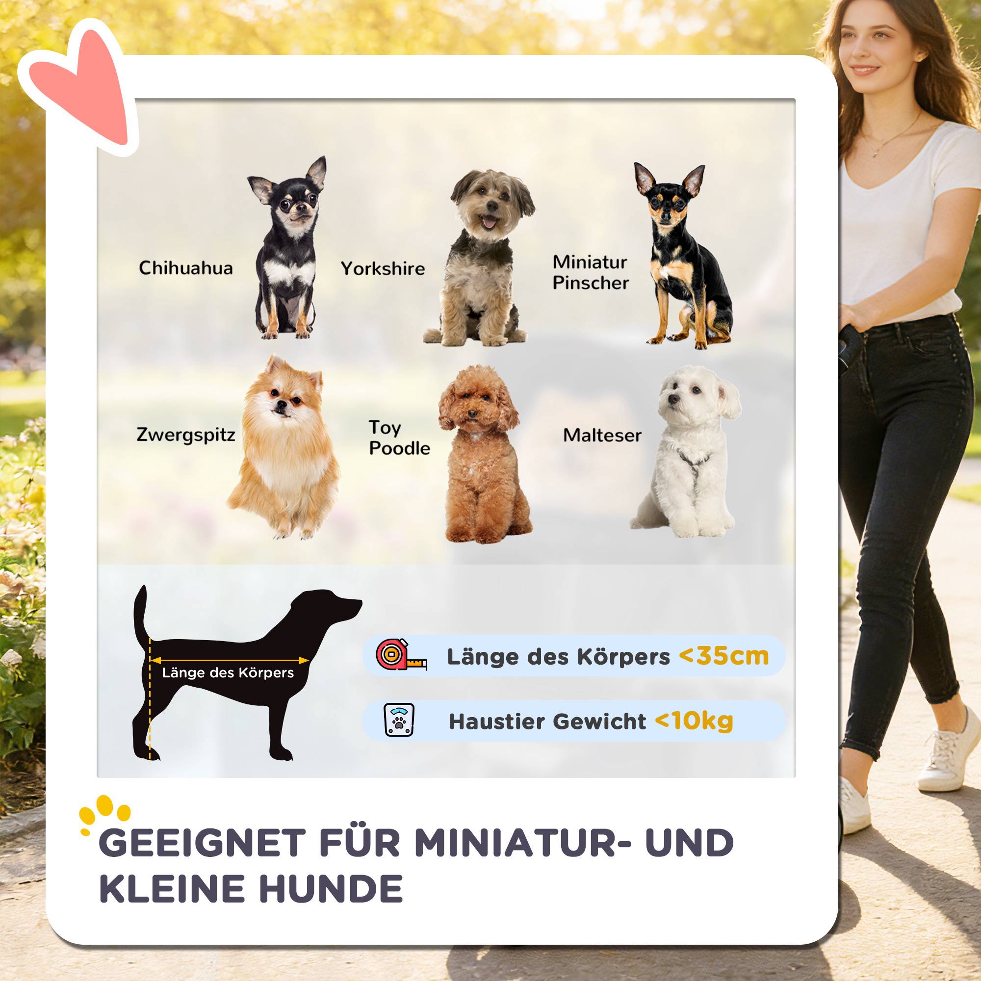 Husdjursvagn, Hopfällbar, Lätt, Stålram, 10 kg kapacitet