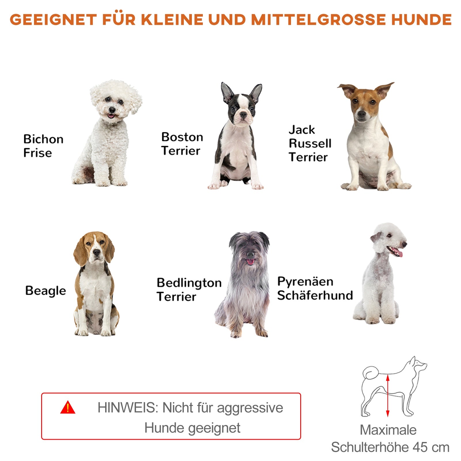 Infällbar hundgrind, trä och stål, 180 cm bred