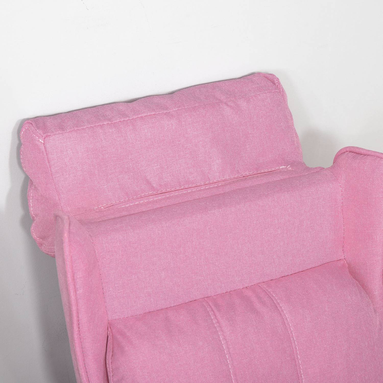 Justerbar barnsoffa med fotstöd, Rosa, 3-5 år