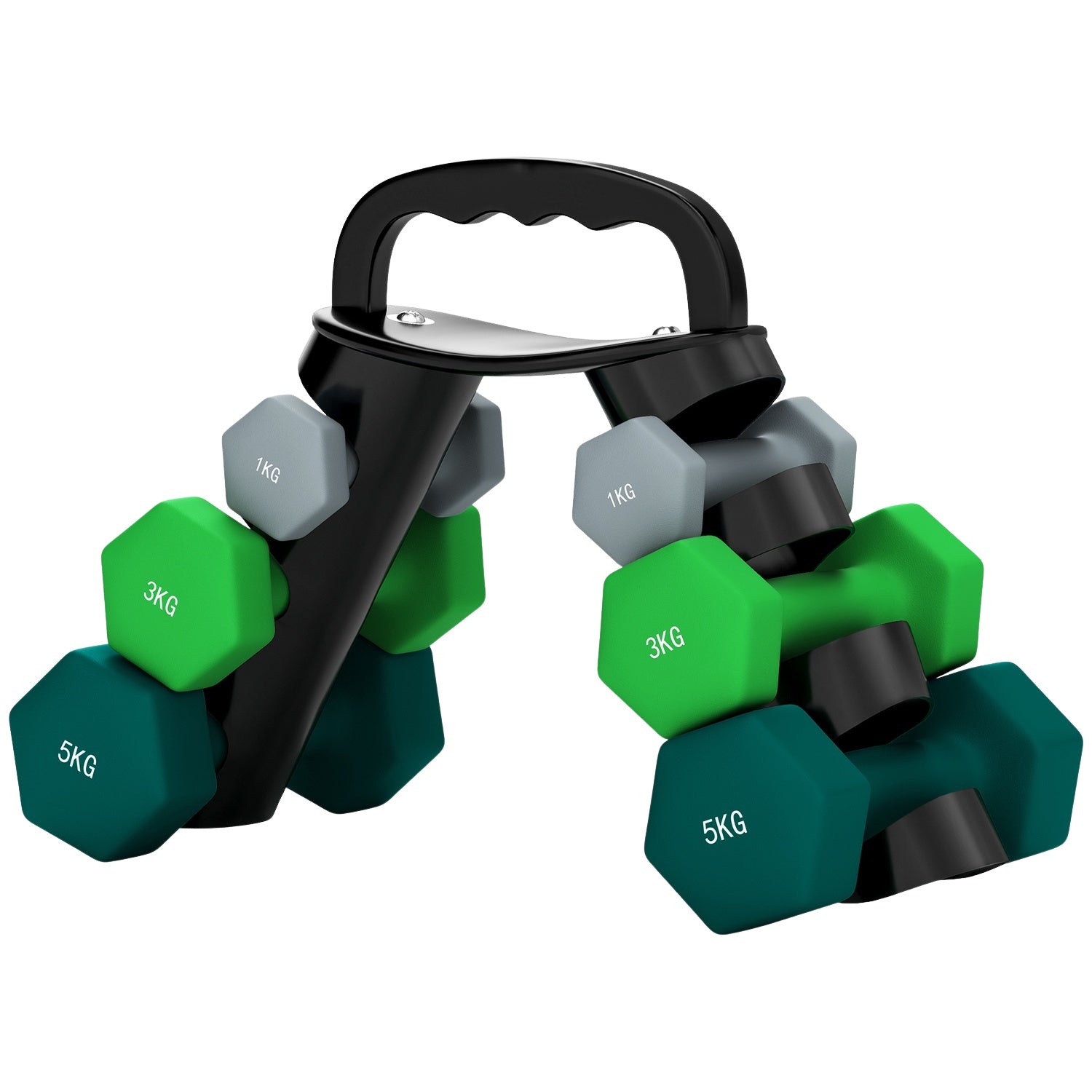 Justerbart hantelset med stativ – Home Gym Fitness