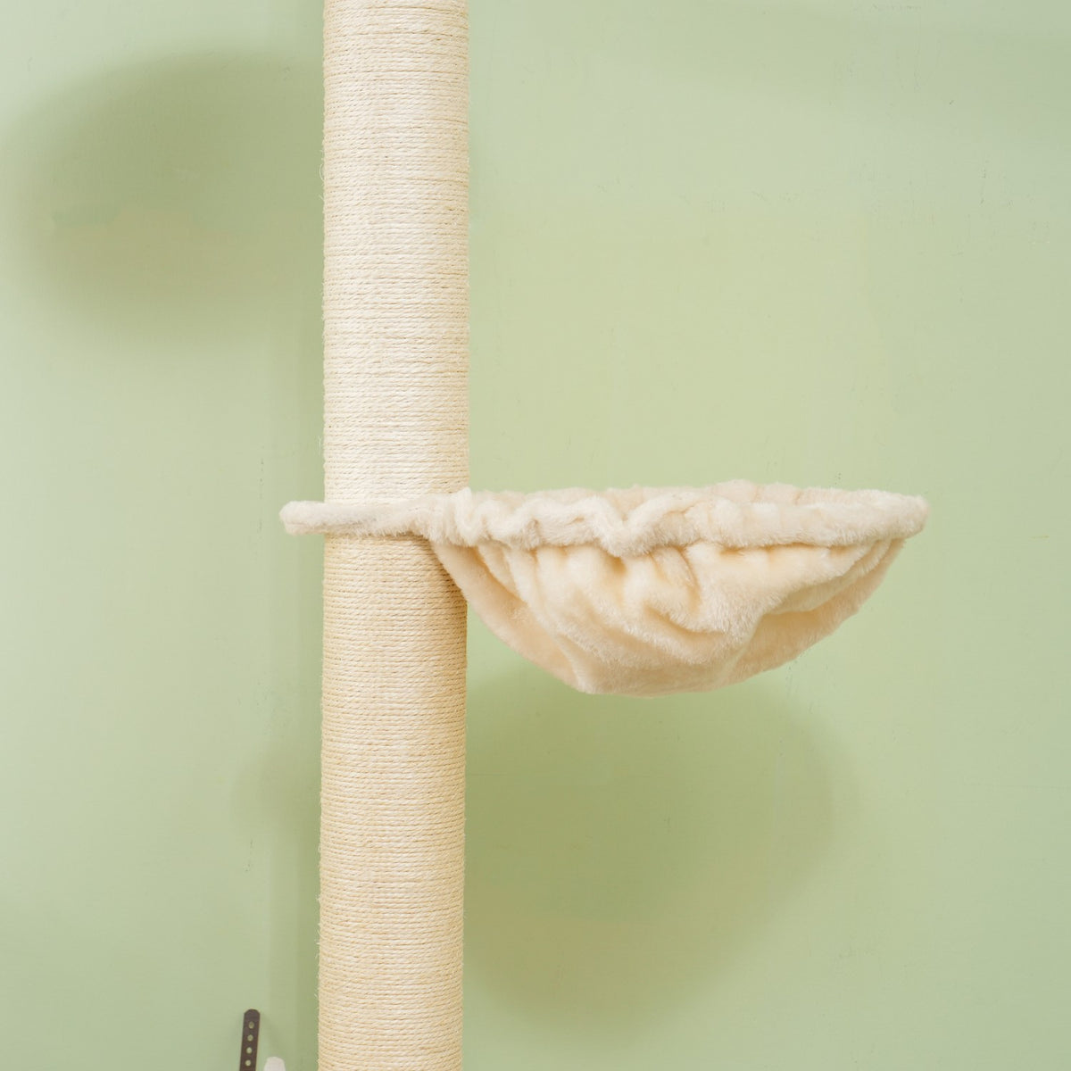 Arbre à chat réglable avec hamac, hauteur sous plafond 230-250cm
