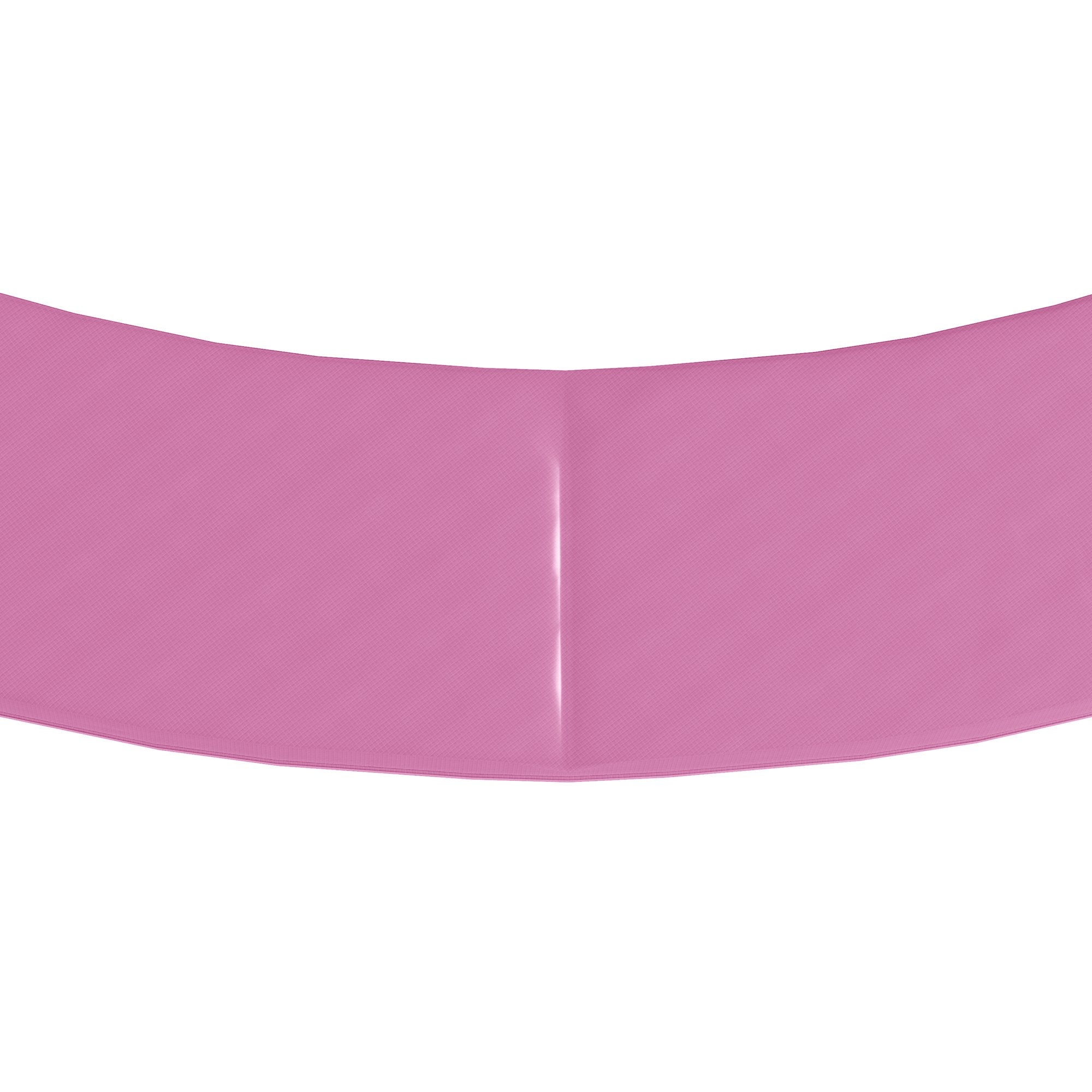 Kantskydd för studsmatta, vattentätt, rivningsbeständigt, 244 cm, rosa
