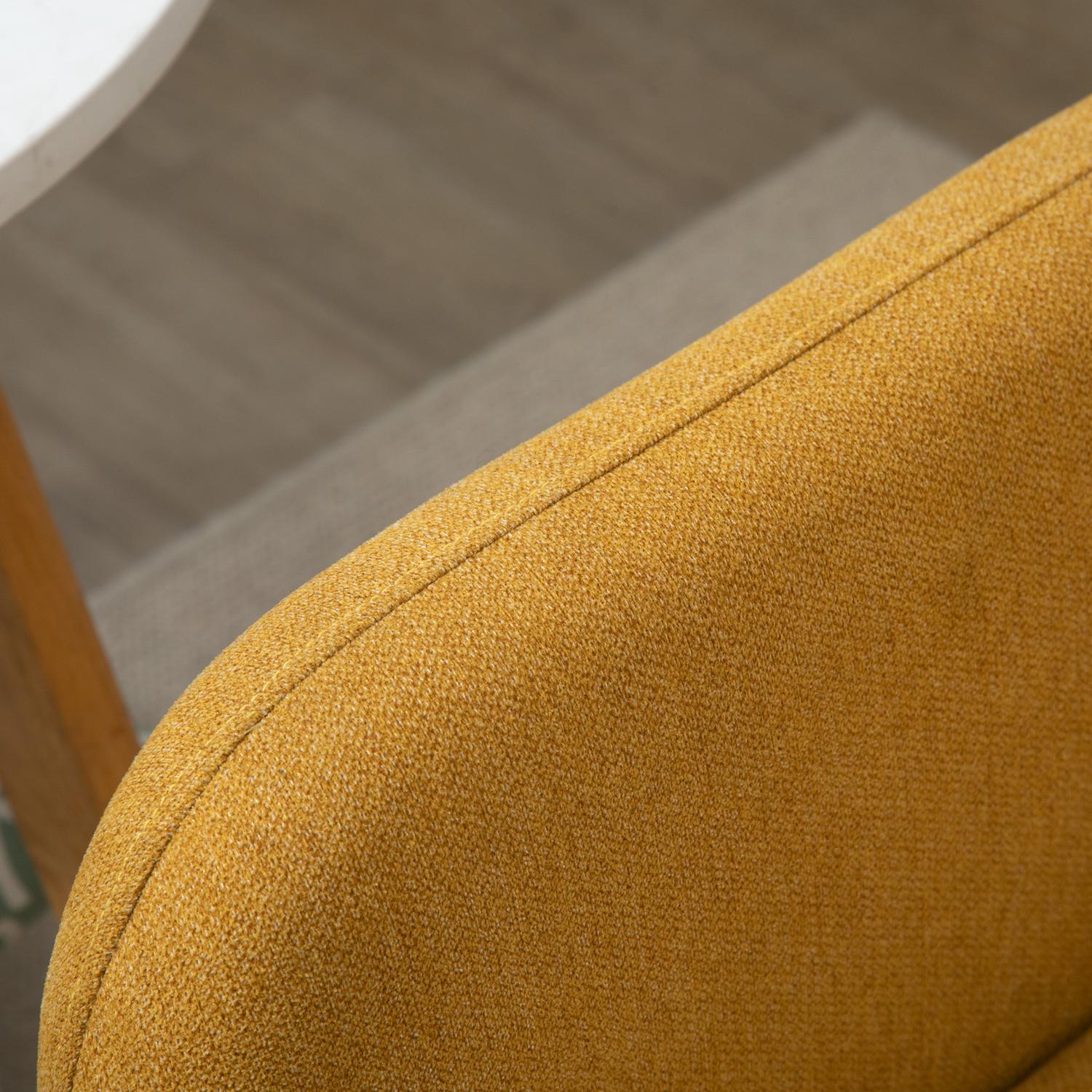 Kompakt dubbel Loveseat-soffa – Justerbar, sammetslen polyester