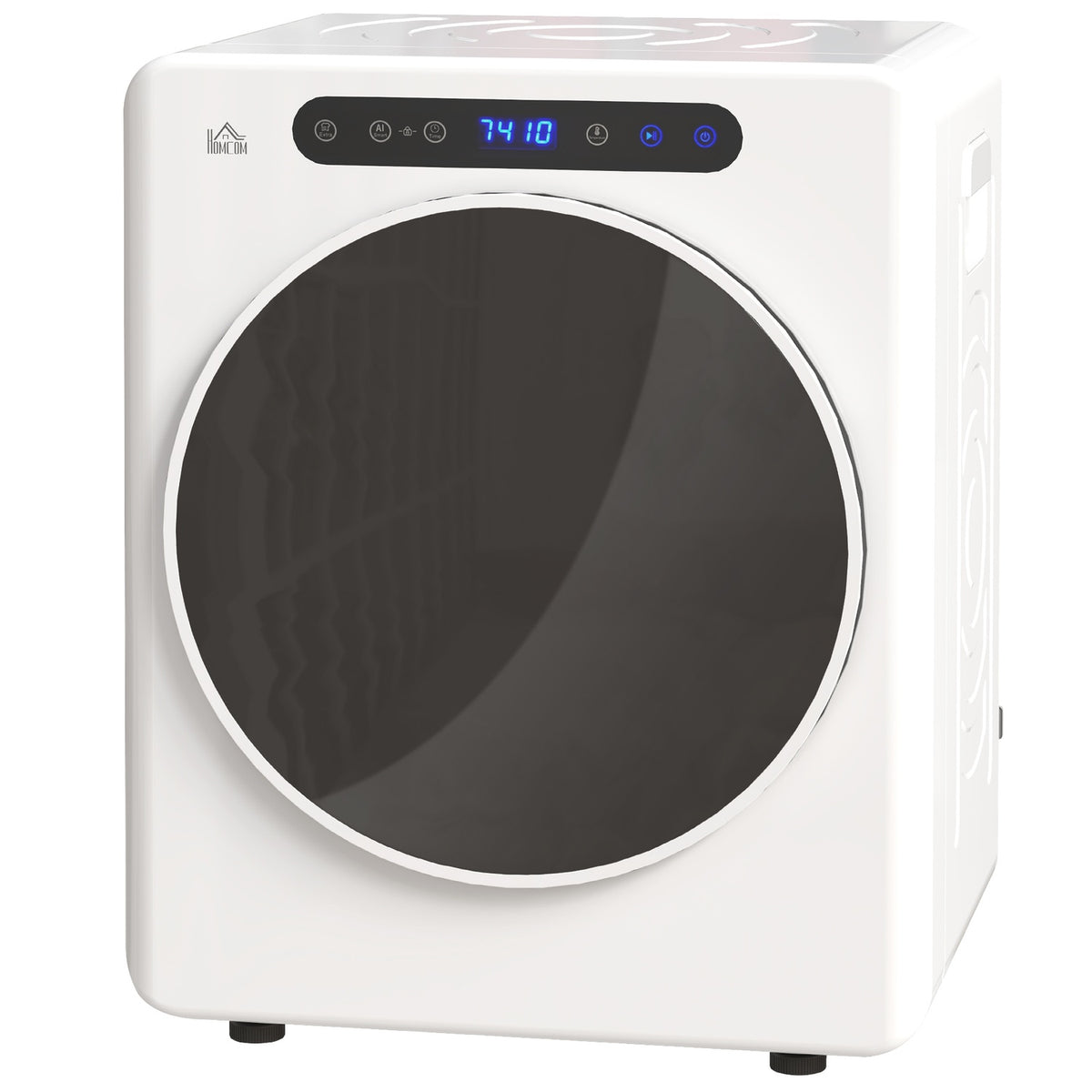Kompakt torktumlare, 4 kg Kapacitet, Touch Control, Vit