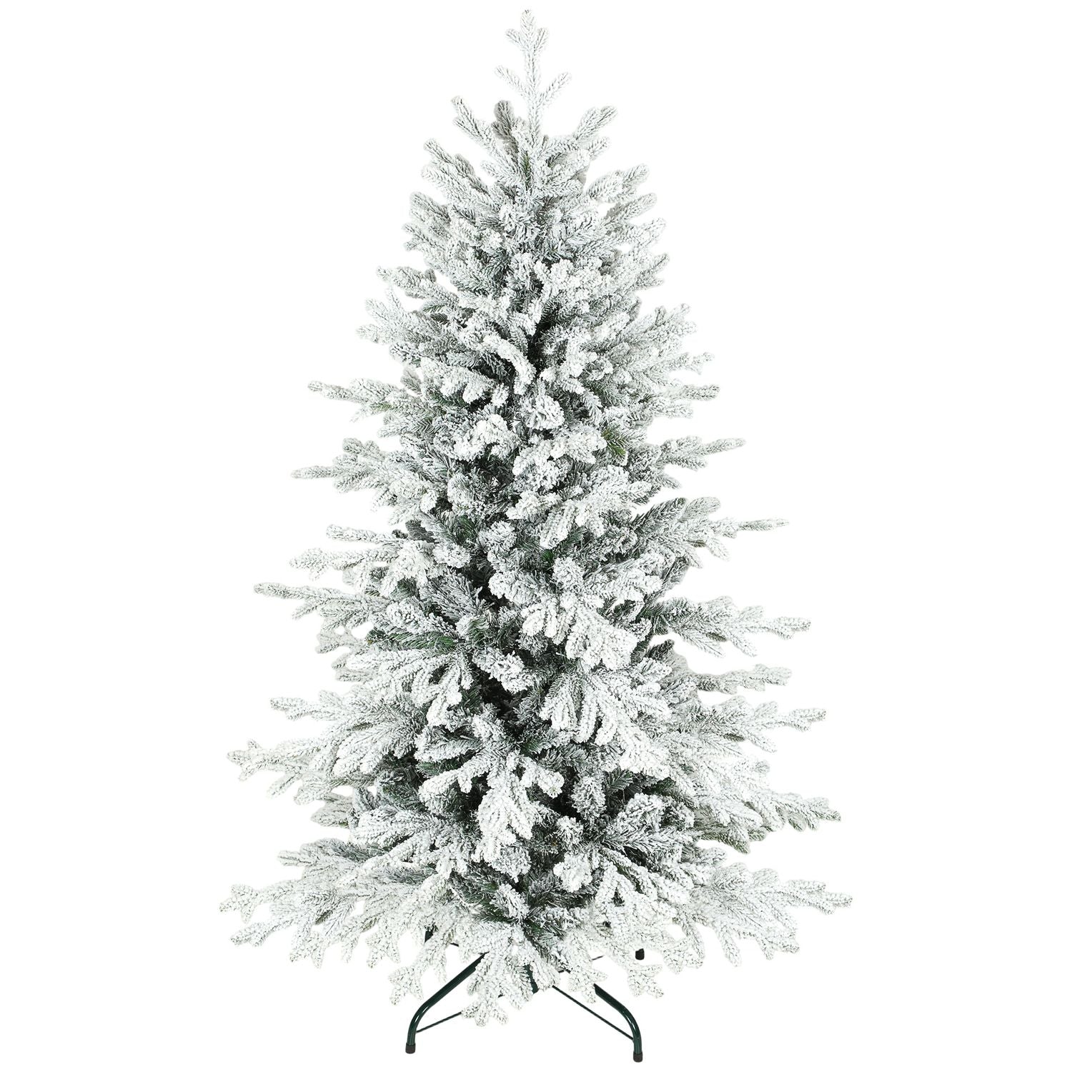 Konstgjord julgran, 150 cm snötall, 1162 grenar