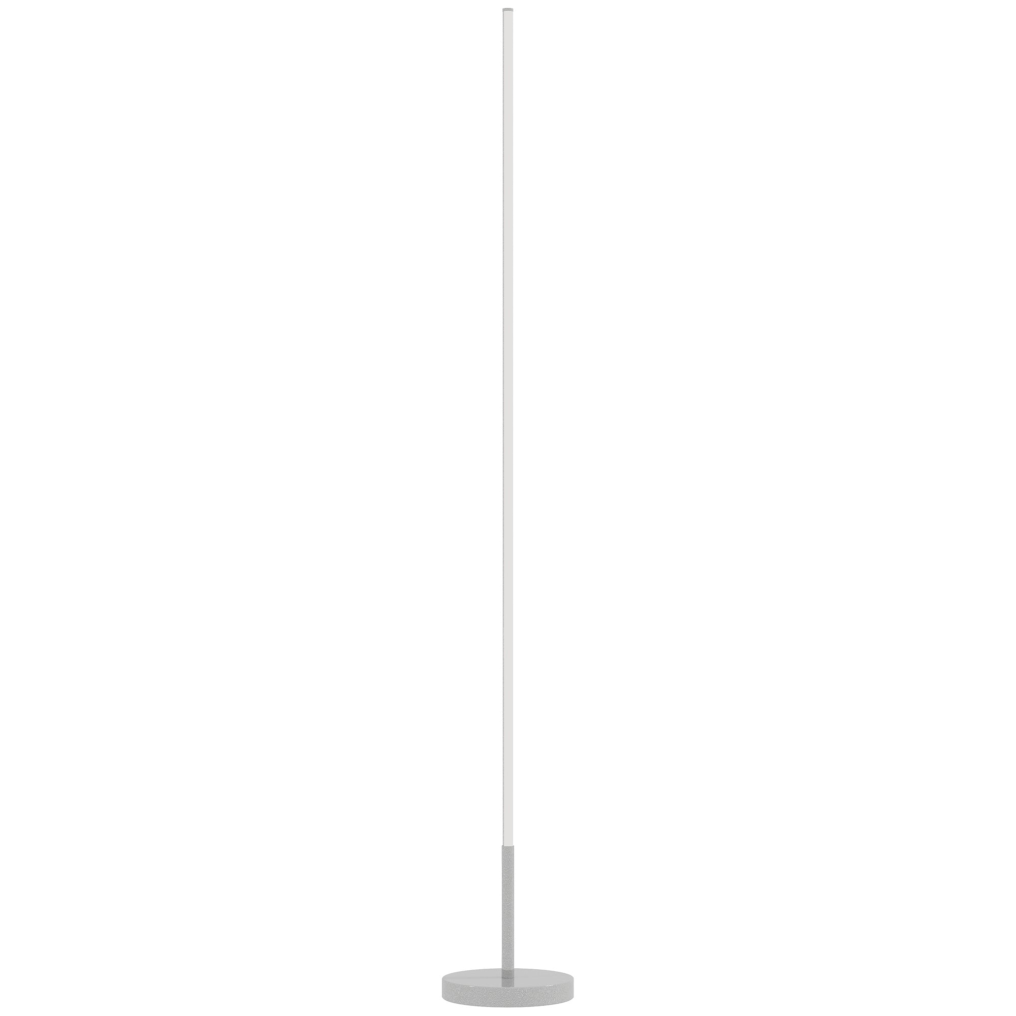 LED-golvlampa, dimbar 3000-6000K, fjärrkontroll, 150 cm