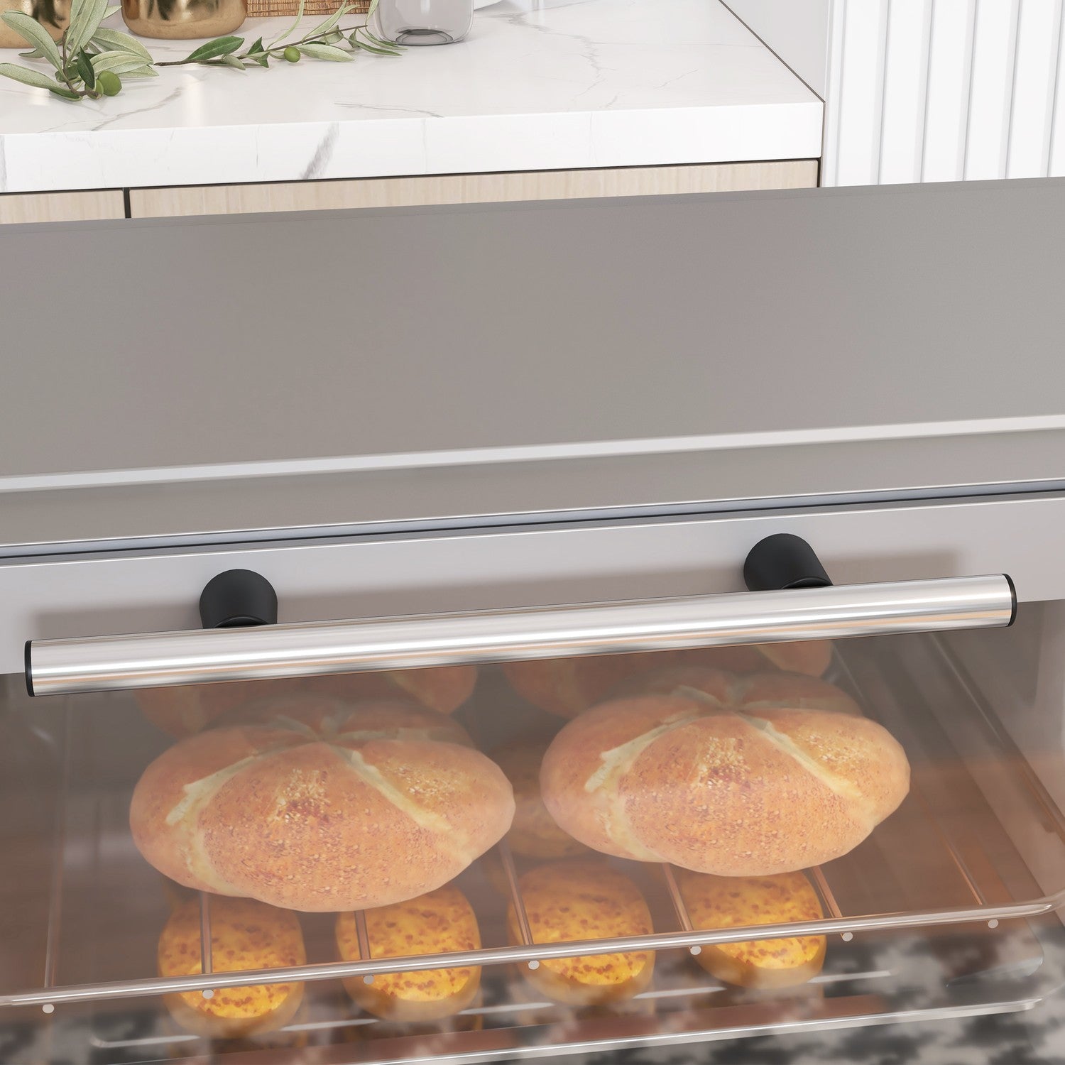 Miniugn 9L, Justerbar Temp & Timer, Rostfritt stål