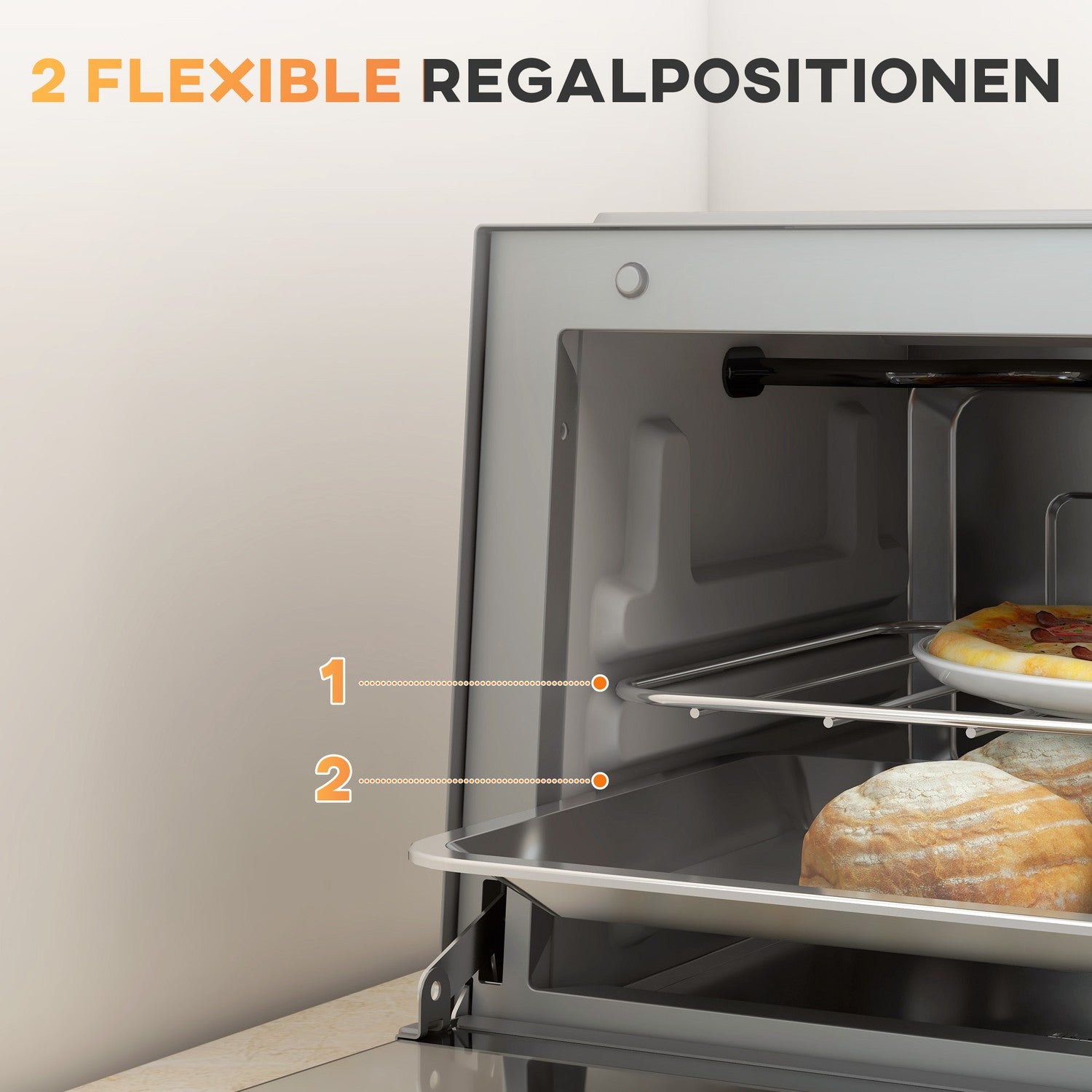 Miniugn 9L, Justerbar Temp & Timer, Rostfritt stål