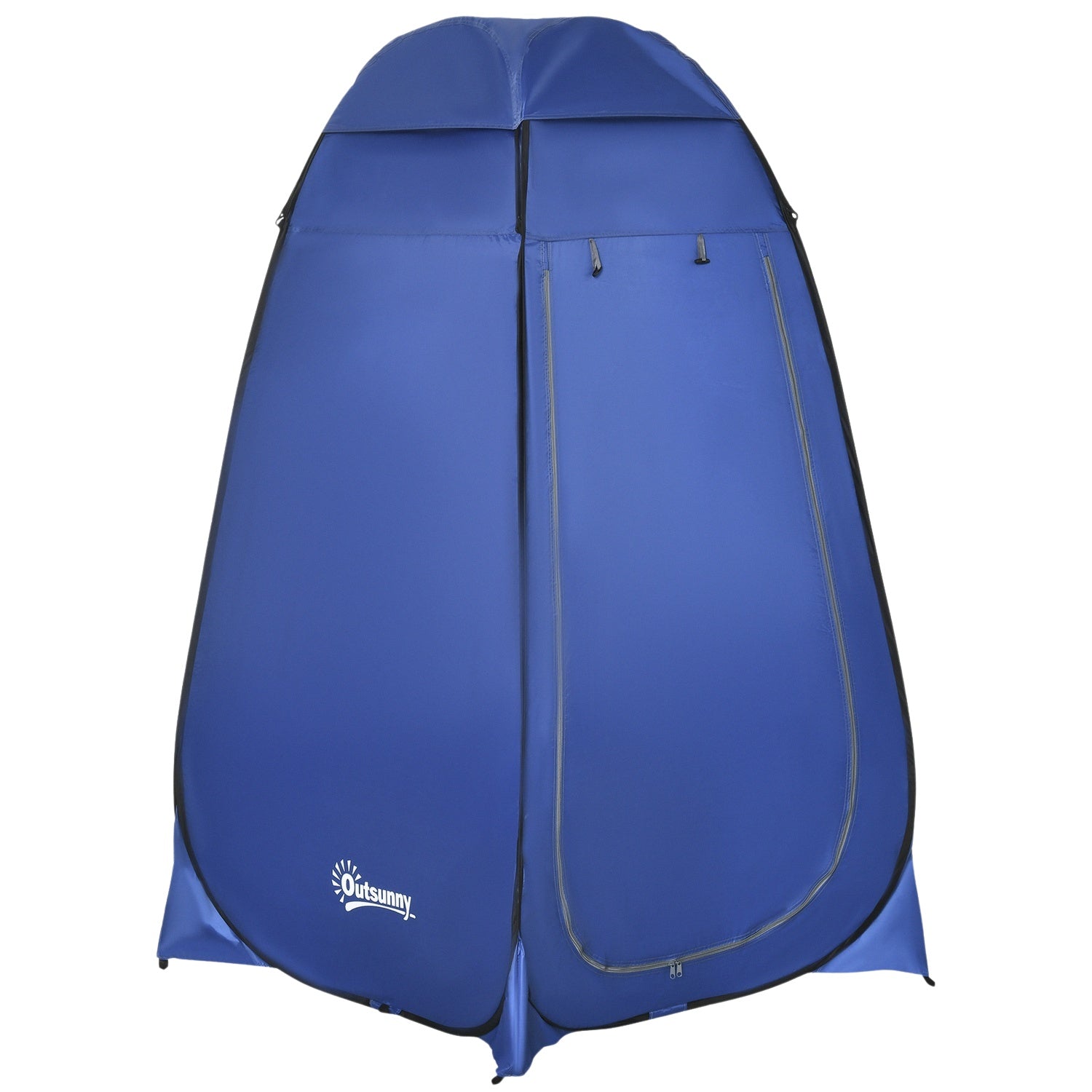 Mobilt Camping Duschtält - Vattentätt, Mörkblått, 120x120x190 cm