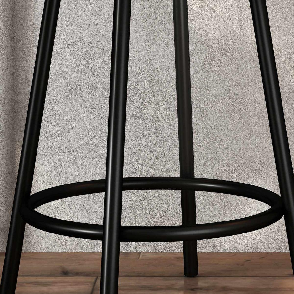 Modernes Bartisch-Set, 3 Teile mit Aufbewahrungsregalen