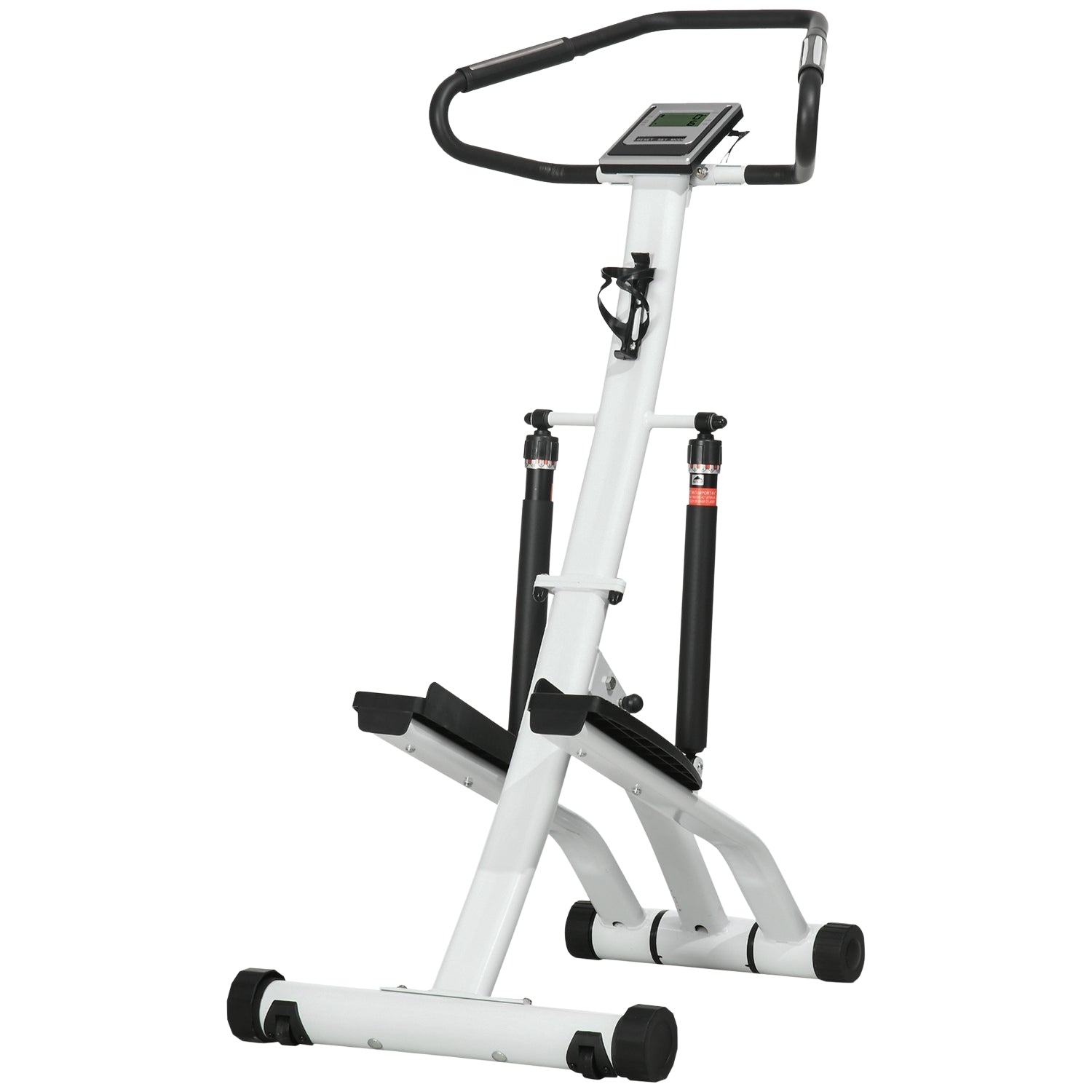 Motionscykel & Stepper, LCD-skärm, 12 motståndsnivåer