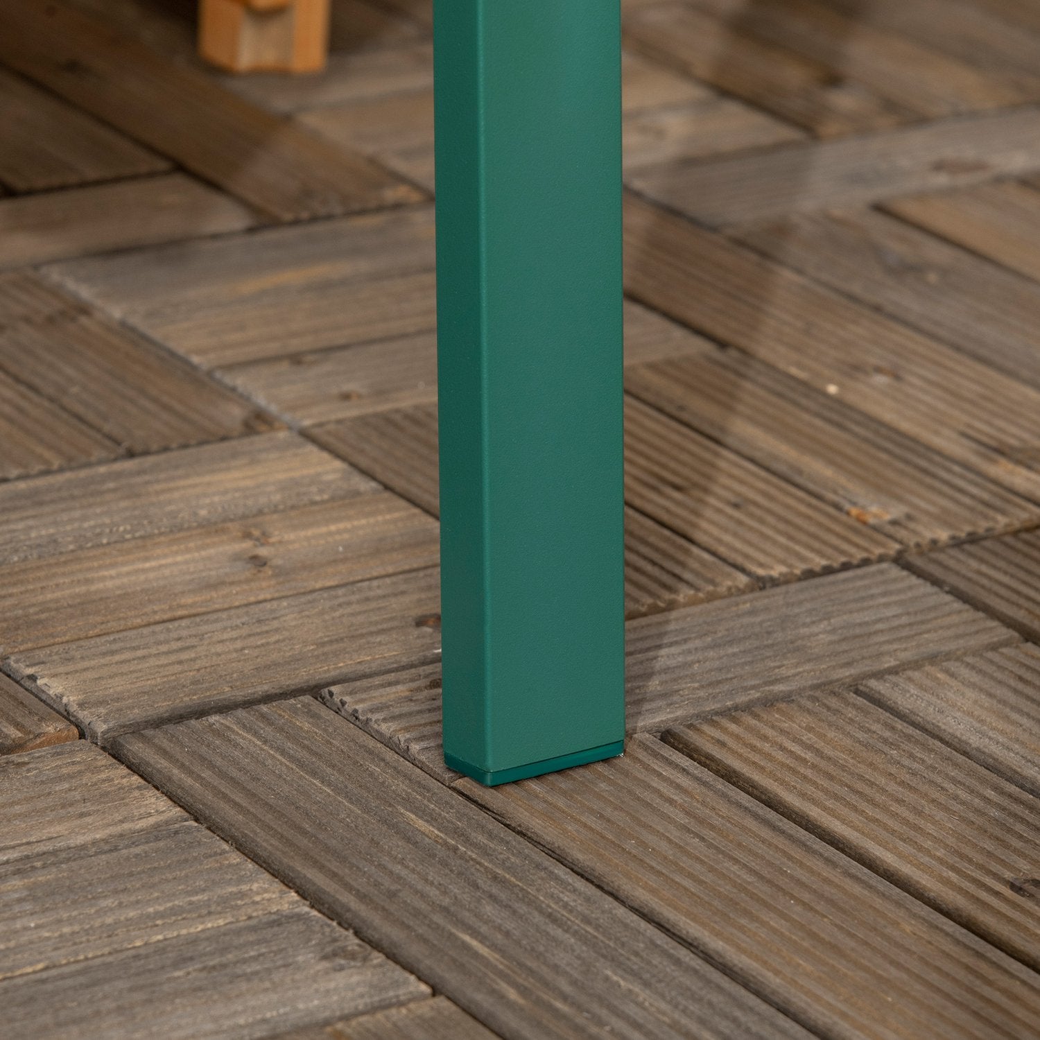 Mörkgrön soffa – 280 kg, 127x63x83 cm
