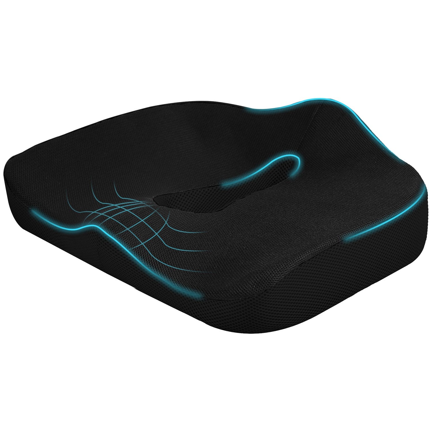 Ortopedisk Memory Foam Sittdyna för ryggsmärta