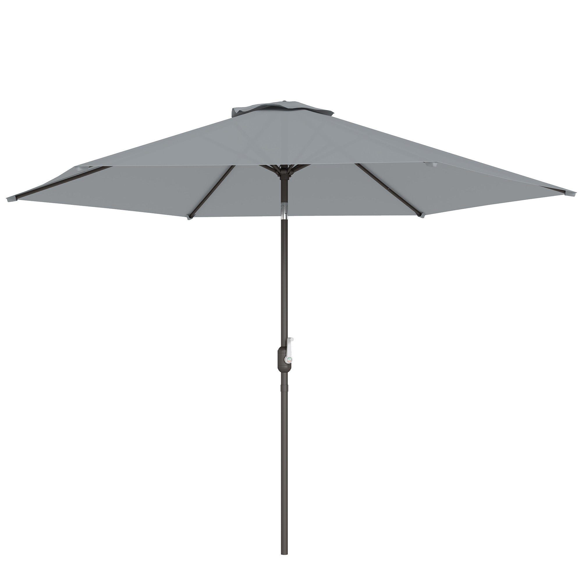 Parasoll 2,95 m med lutning, UPF30+ polyester