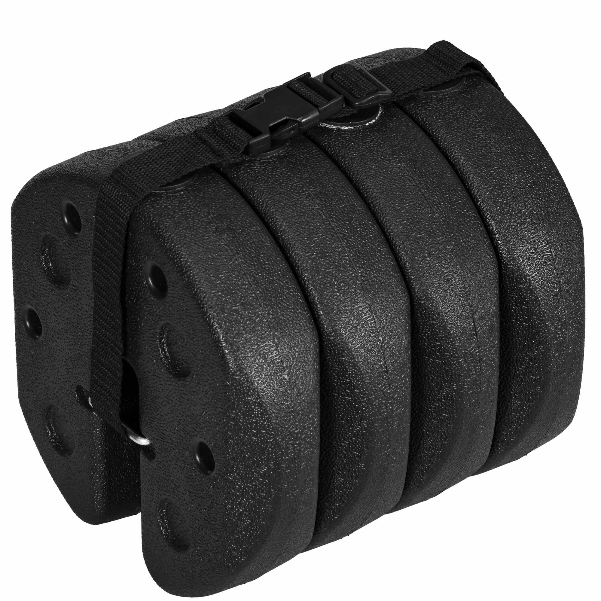 Paviljongviktset, 4x 3 kg cementfyllda ankare