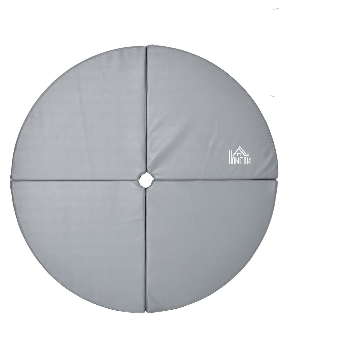 Pole Dance Matta, 5 cm tjock, 150 cm diameter, ljusgrå