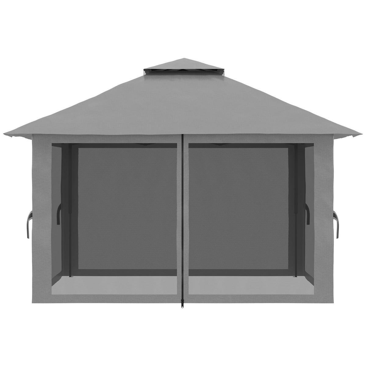 Pop-up 4x4M Gartenpavillon mit UV-Schutz und Netzwänden